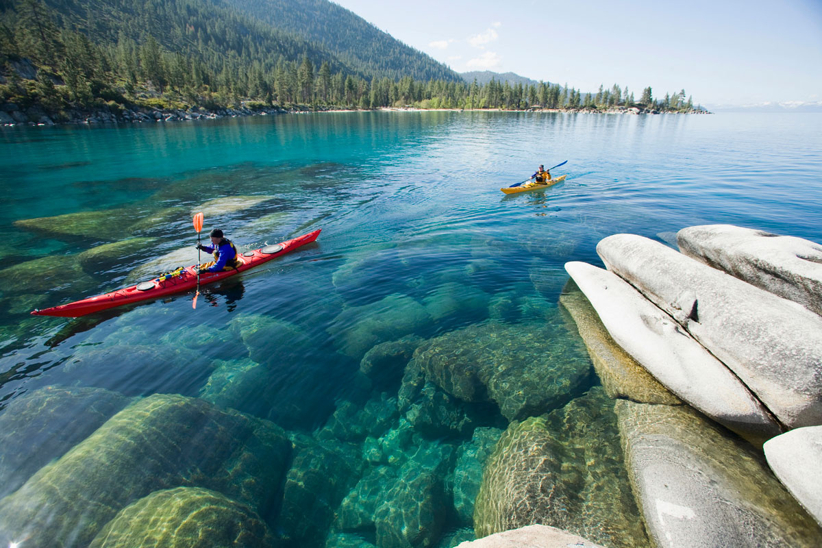 kayak tour lake tahoe